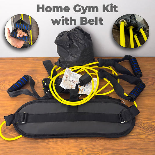 Home Gym Kit with Belt 145 kg