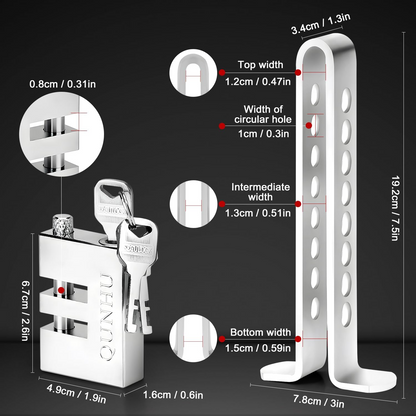 Car Pedal Lock Brake Clutch & Accelerator for all cars
